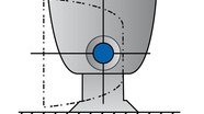 Kippvorrichtung mit einem hydraulischen Schwenkmotor oder Drehantrieb